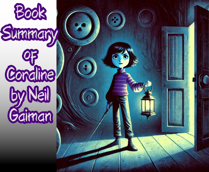 Book Summary of Coraline by Neil Gaiman